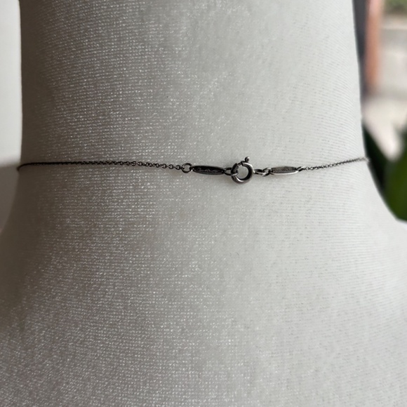 Tiffany's Silver Teardrop Necklace Elsa Peretti - Picture 2 of 8